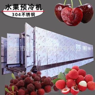 秋葵预冷机 循环水预冷设备 全自动水果预冷机 荔枝预冷线设备