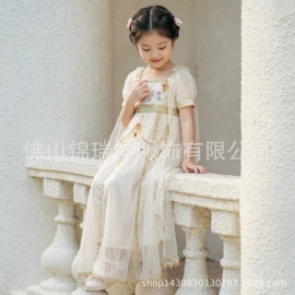 童汉服;童民族服装;连身衣、爬服
