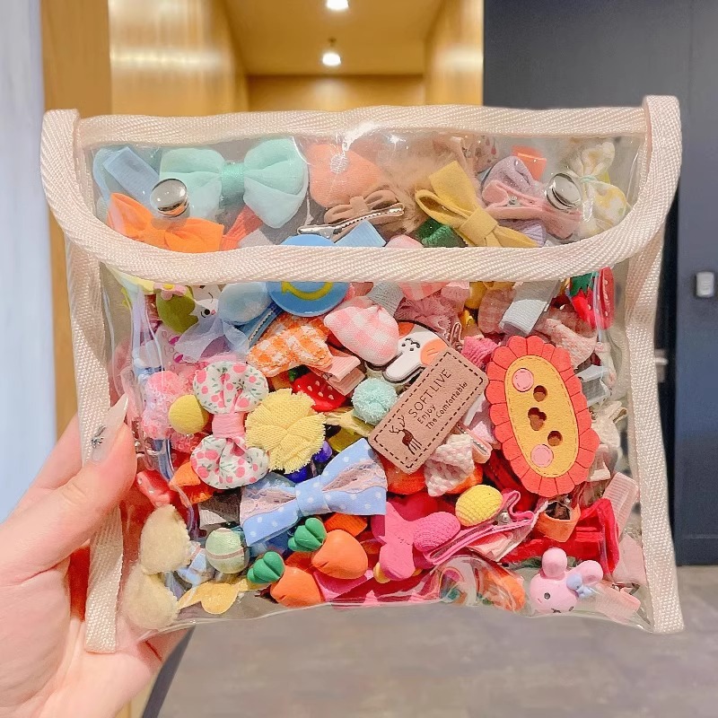 Niños lindos abrazaderas de pelo de tela para bebés, abrazaderas de pelo para bebés no lesionan el cabello para niños pequeños