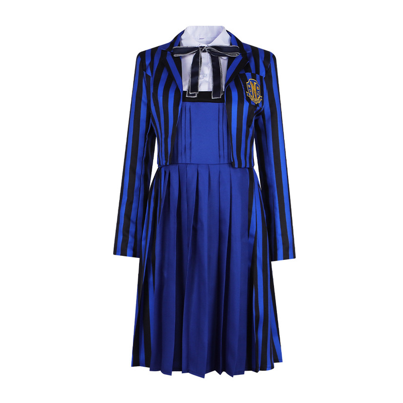 水曜日シーズン 2 cos 衣装アダムスリトルオオカミガールイニーダーコスプレ制服ハロウィンコスチューム|undefined