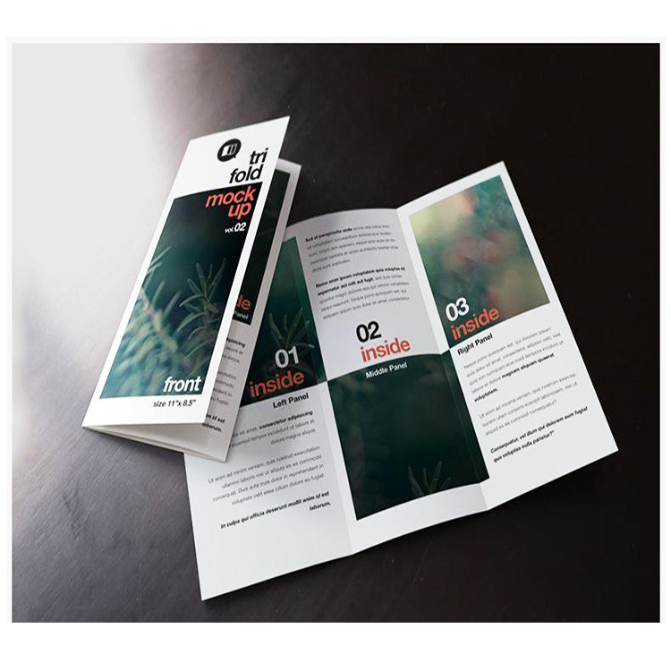 Foldable Brochure Printing, English Promotional Brochure, Flyer, Folding Brochure, Bluetooth Saddle-Stitched, Coated Paper, Custom Corporate Catalog
