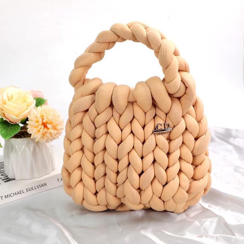 超粗灌芯棉纱线手工编织diy毯子包包坐垫勾猫窝超粗线冰条线批发