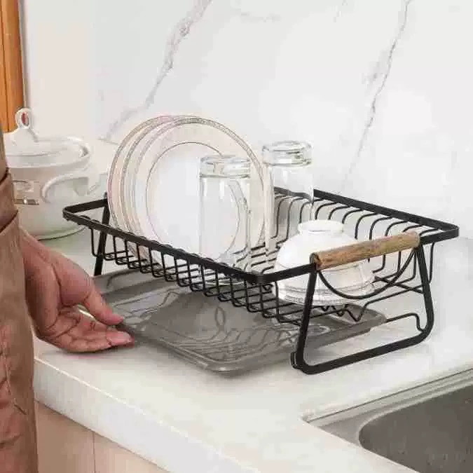 Японская кухонная раковина-разделочная стойка на столешнице с чашей и палочками, водяной фильтр, стойка для хранения чаши и посуды