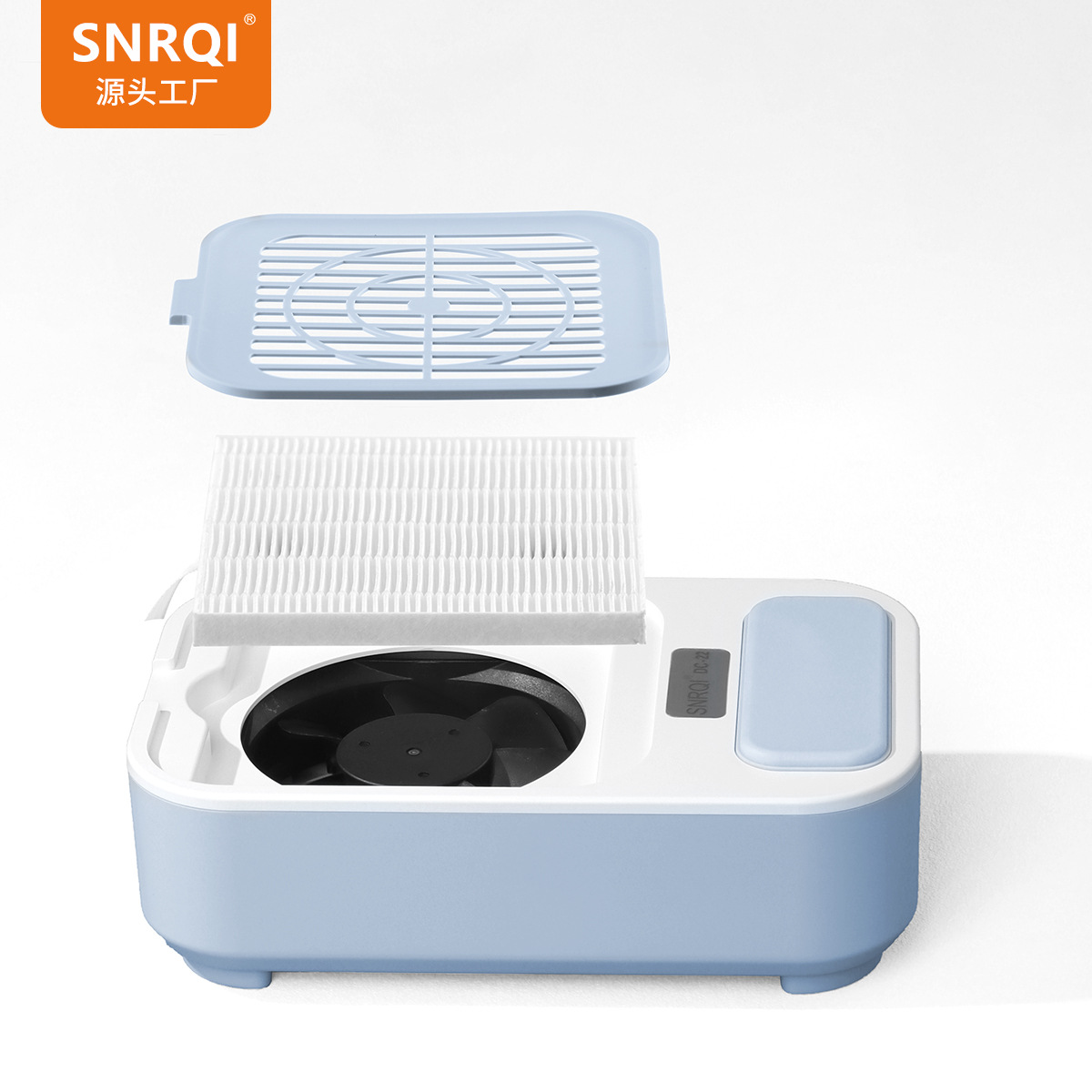 Transfronteriza caliente de carga manicura vacío 60W de alta potencia de escritorio de almacenamiento inalámbrico de polvo de uñas máquina con filtro