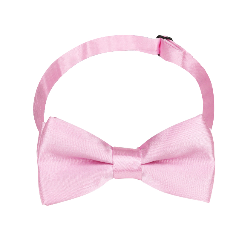 라이트 핑크 어린이 나비 넥타이