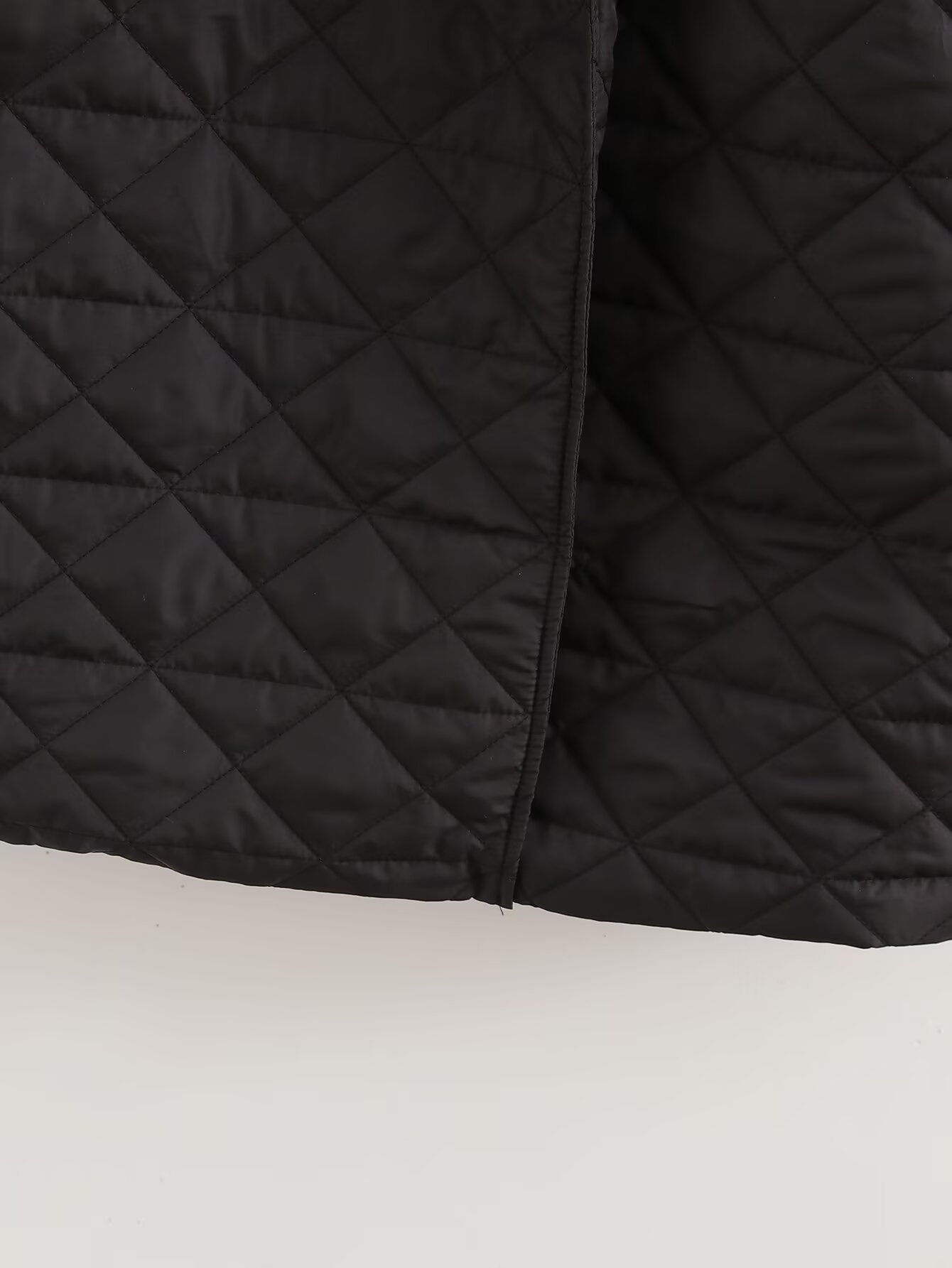 Damenbekleidung 2024 Herbst/Winter neue vielseitige Slim Fit Taille mit Kapuze mittellange Baumwolljacke_voghion.com