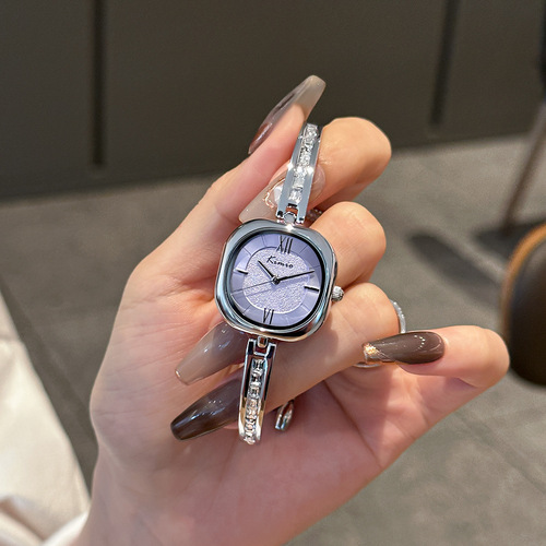 Jinmiou  niche ladies temperament light luxury quartz watch fashion simple three-hand elegant steel strap bracelet watch