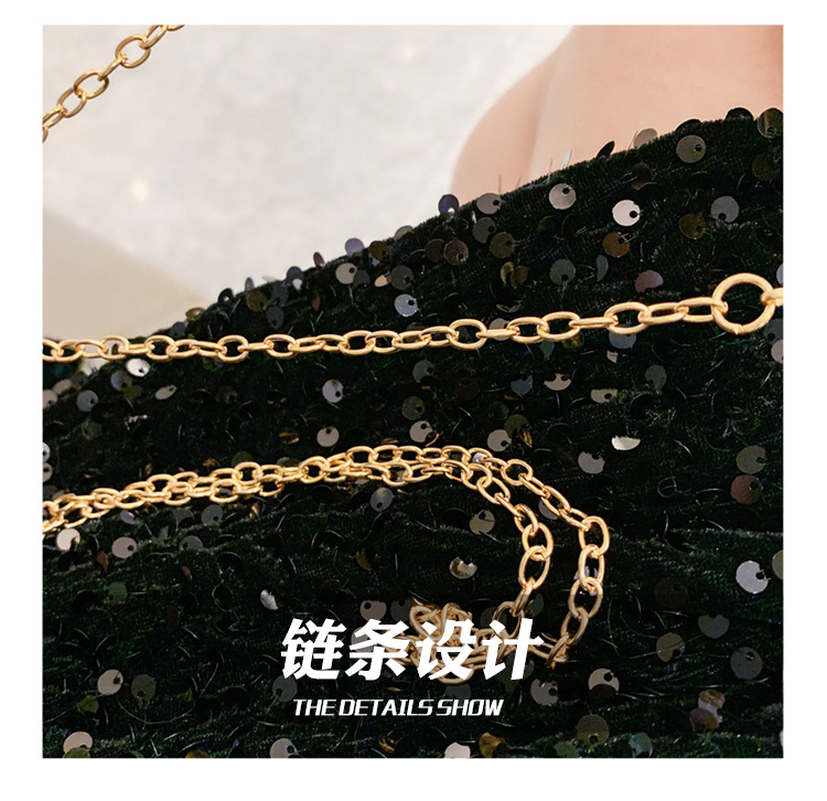 New cross-border full-diamond shiny bags, diamond-encrusted clutch bags, dinner bags, wedding banquet bags, party bags, small square bags and women's bags undefined