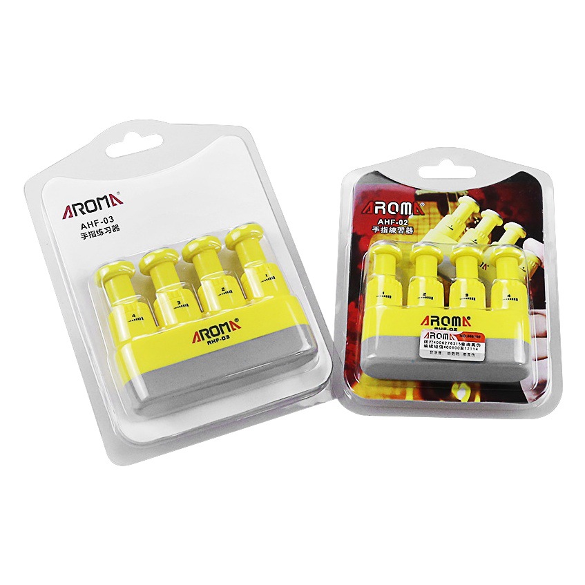 Bienes genuinos AROMA adulto agarre guitarra dedo entrenador de piano dedo entrenador fuerza ajustable