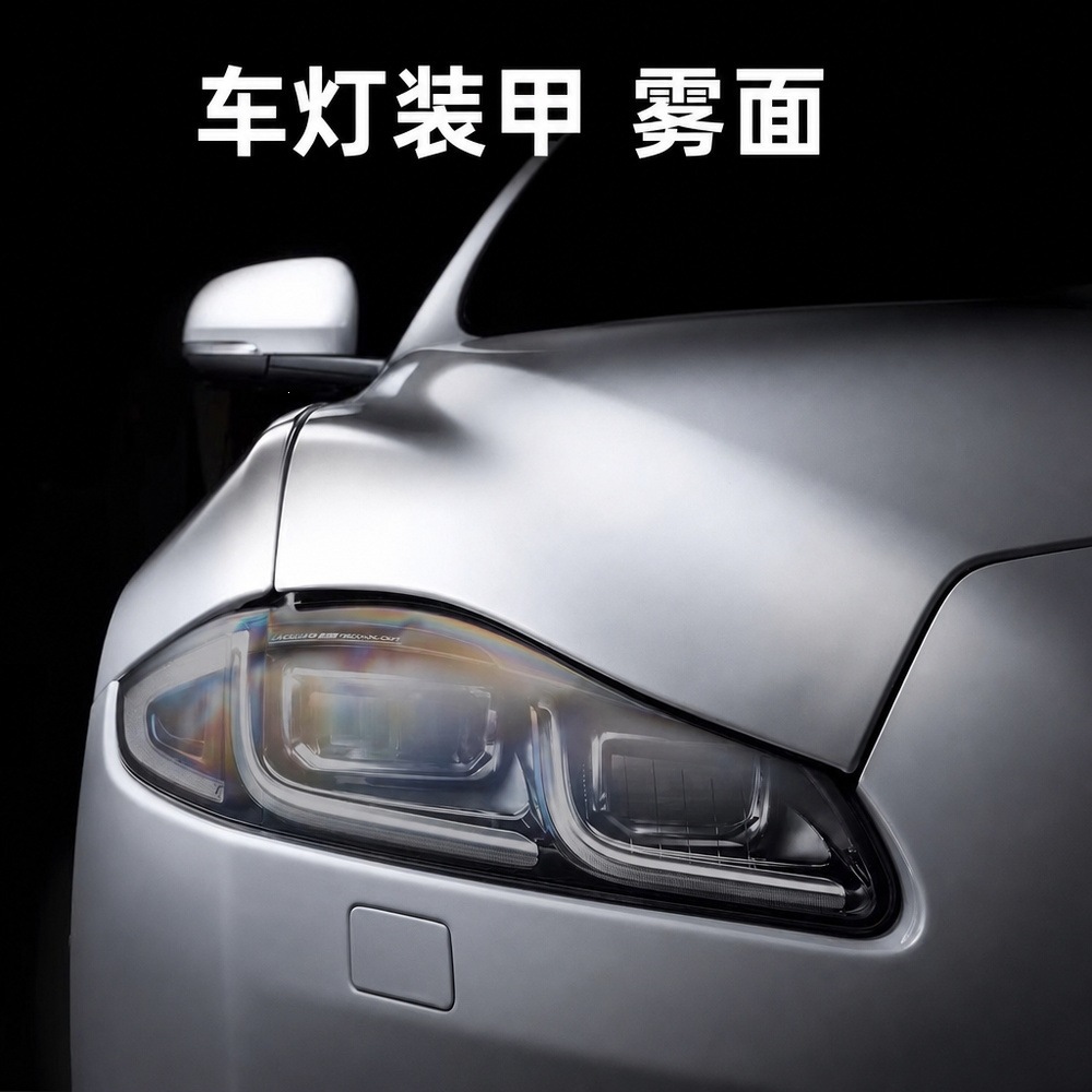 Car Headlight Protection Film PPF 7.5Mil Self-Healing Premium Crystal Clear Headlight Cover 8 Years Warranty
