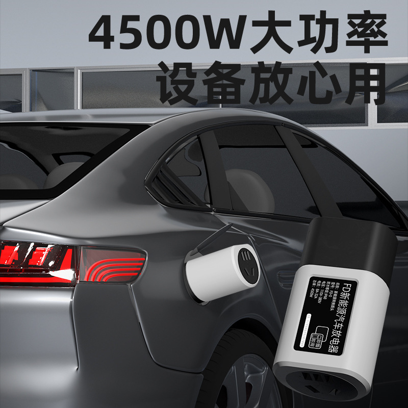 Byd Seagull, Dolphin, Seal, and Sea Lion Electric Vehicles' External Charging Plugs and Power Adapters
