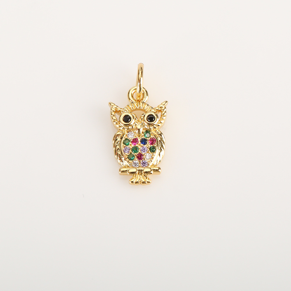 15g Weight Pendant Jewelry Making Type 10*10mm Jewelry Making Size Zircon Inlay Material DIY Jewelry Accessories Classification 1 Piece Quantity Copper Material Star, Heart Shape, Eye Pattern All Seasons Season Plating, Inlay Design IG Style Style 1 Piece 10*10mm Copper Zircon Star Heart Shape Eye Pendant 8