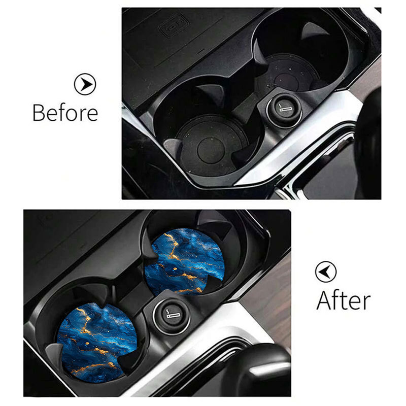 Temu Hot-Selling Universal Car Printed Floor Mats 7-Piece Set, Car-Specific Cup Mats 2-Piece Set, Jit One-Piece Drop Shipping