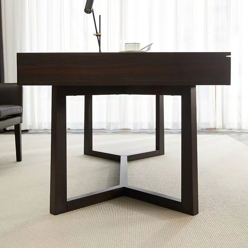 Italian minimalist study desk home light luxury modern minimalist…