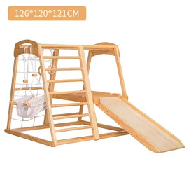 攀登架;游艺设备;组合滑梯