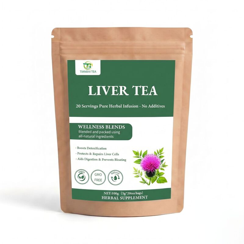 Liver Tea Cross-Border Milk Thistle Seed, Turmeric, and Dandelion Root Combination Tea Bags, Direct Shipment from the Manufacturer Liver Tea Cross-Border Milk Thistle Seed, Turmeric, and Dandelion Root Combination Tea Bags, Direct Shipment from the Manufacturer