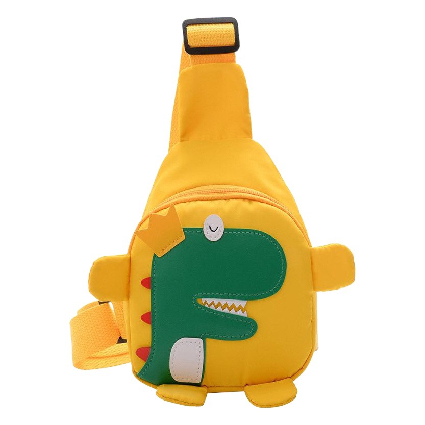 Outdoor Travel Backpack Trendy Children's Bag Boy's Crossbody Handsome Dinosaur Chest Bag Korean Style Cute Baby Small Cross Bag