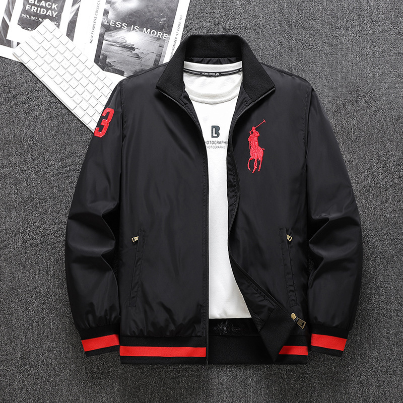 A generation of men's spring and autumn thin baseball collar fashion Joker solid color jacket youth casual coat tide A generation of men's spring and autumn thin baseball collar fashion Joker solid color jacket youth casual coat tide