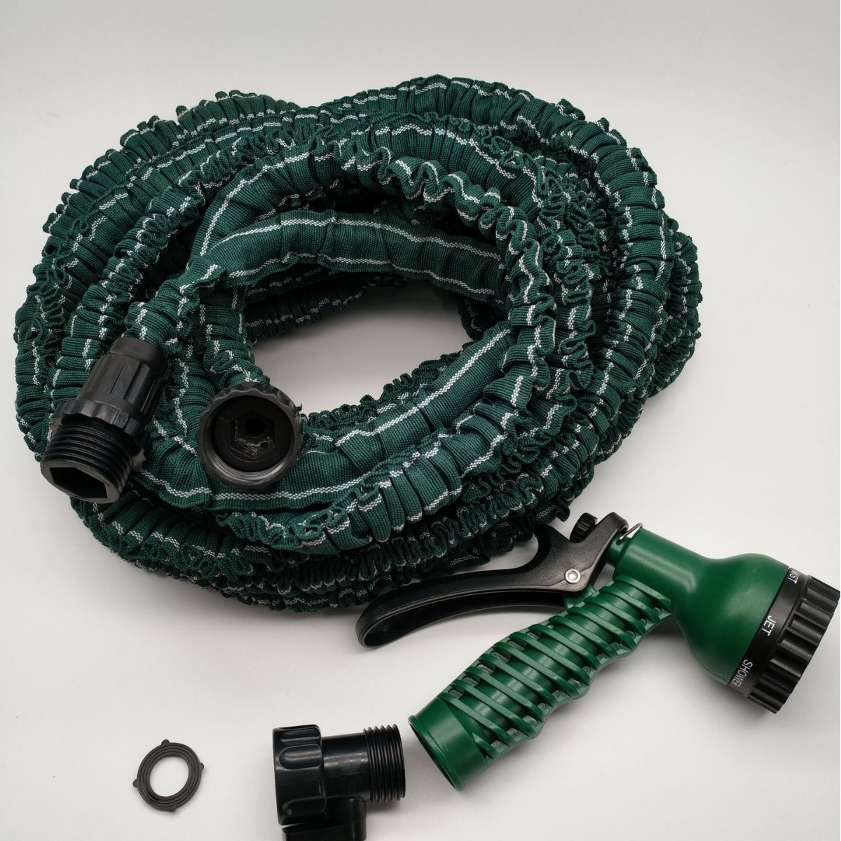 厂家大量批发 伸缩水管 3倍伸缩水枪 洗车水枪 高压水枪 园林水枪