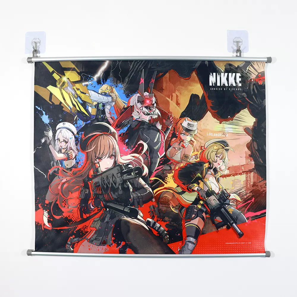 厂家创意批发款动漫挂画挂毯 卡通挂画 挂轴海报可来图工艺画