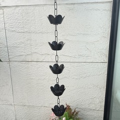 古宅別荘民宿装飾雨鈴排水雨チェーン軒導雨チェーン源供給
