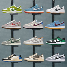 2023莆田工厂直销aj男鞋黑白熊猫dunk低帮纯原女鞋子空军一号运动