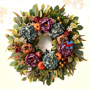 �羳�＾�ж������h����ĵ�������Ϲ��T���b��S�չ�Fall Wreath