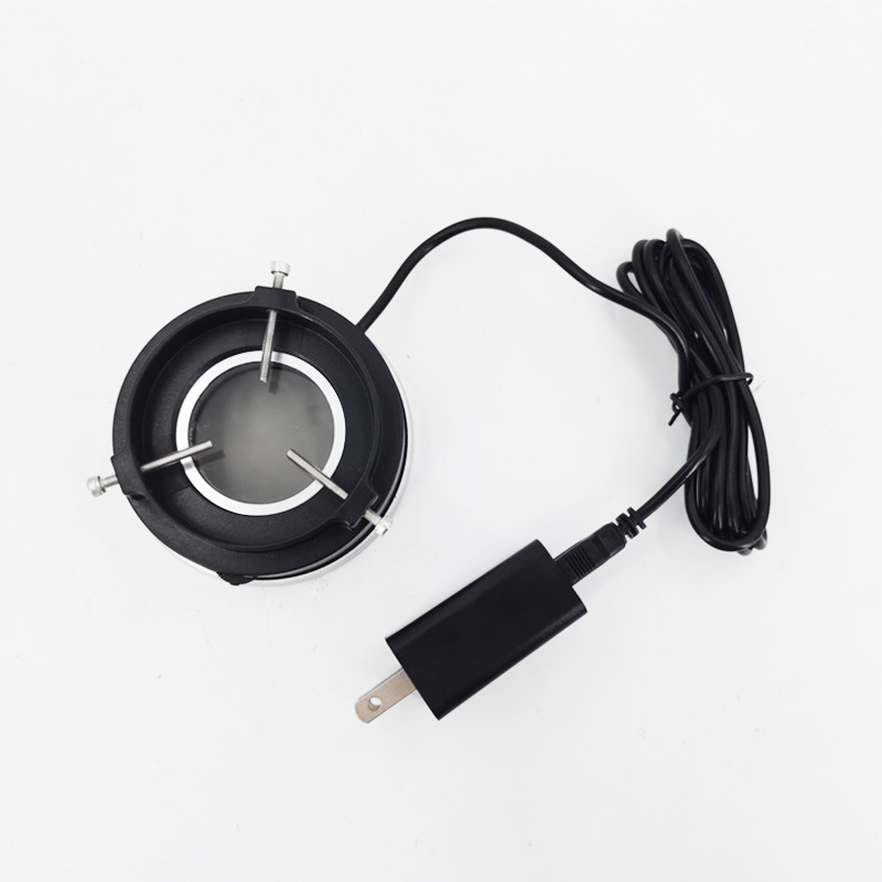 显微镜偏光光源工业视觉检测LED偏振环形光源防眩光