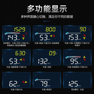 Car display monitor car obd universal