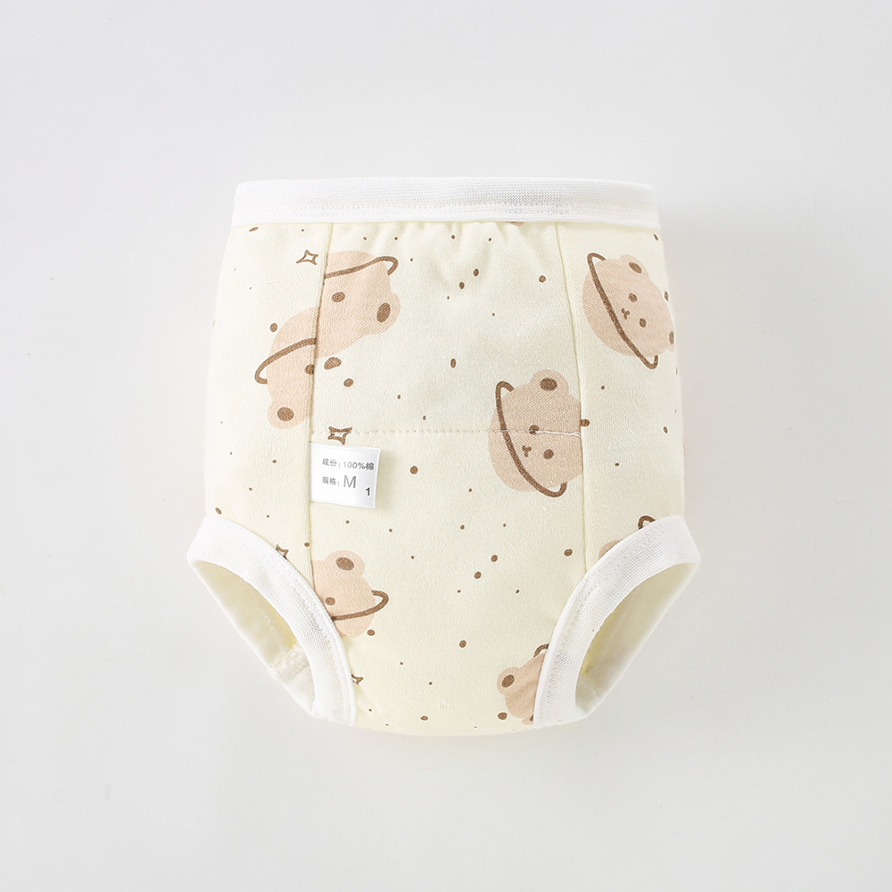 Pantalones de entrenamiento para el aprendizaje del uso del orinal, cubiertas de pañales lavables, pantalones de aprendizaje, pañales de tela para bebé, cubiertas de pañales transpirables, estilo de verano para bebé.