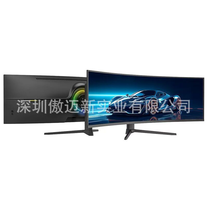 49inch Curved Screen Monitor 4K 144Hz Lcd Ultra-Wide Lcd Screen Curved Lift Gaming Stock Trading Split Screen