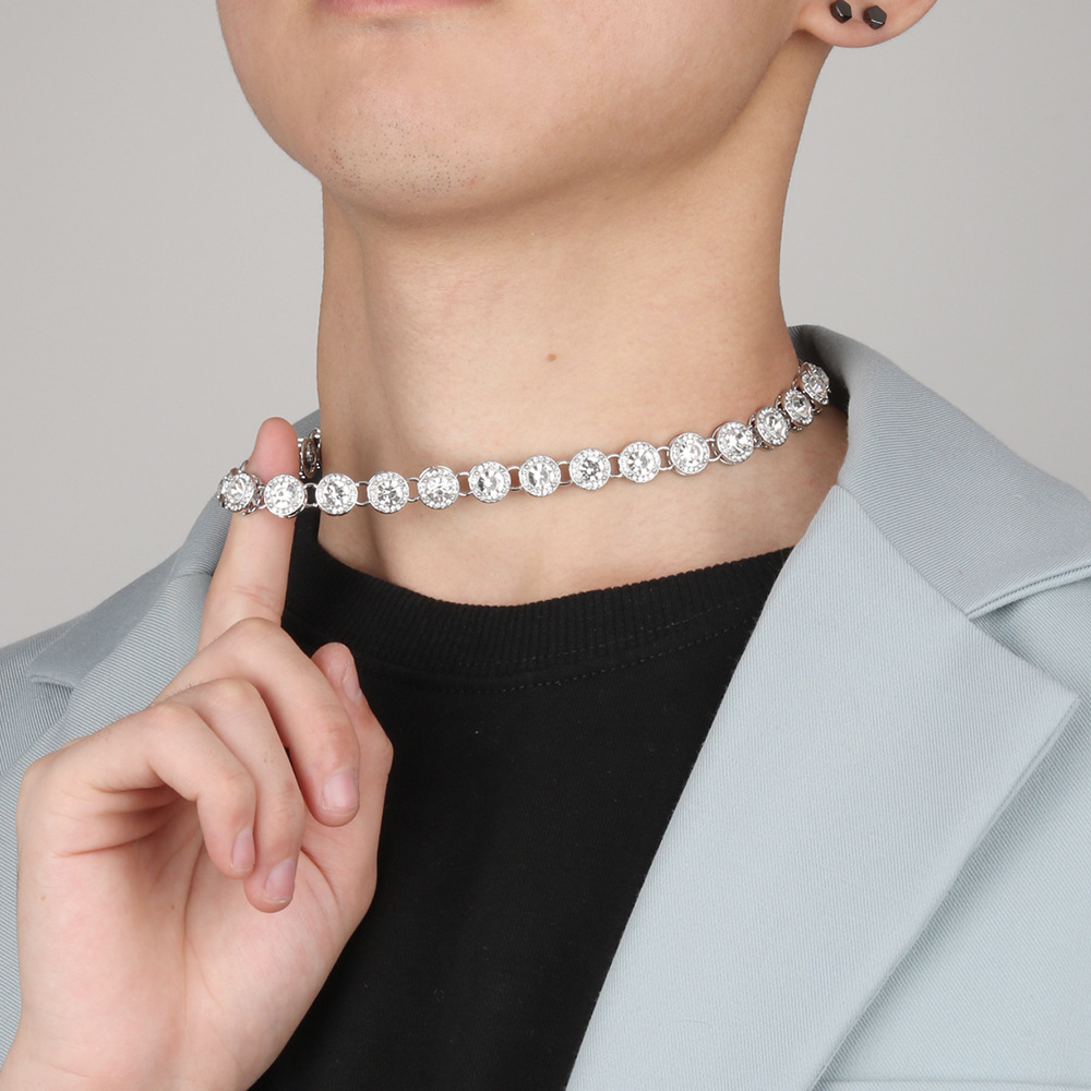 Cuban Chain Diamond Necklace Personalized Jewelry For Everyone_voghion.com