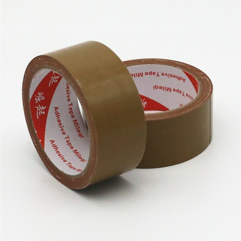 缝纫机定位牛皮胶服装缝纫模板用布基胶带高粘性单面胶布10米一卷