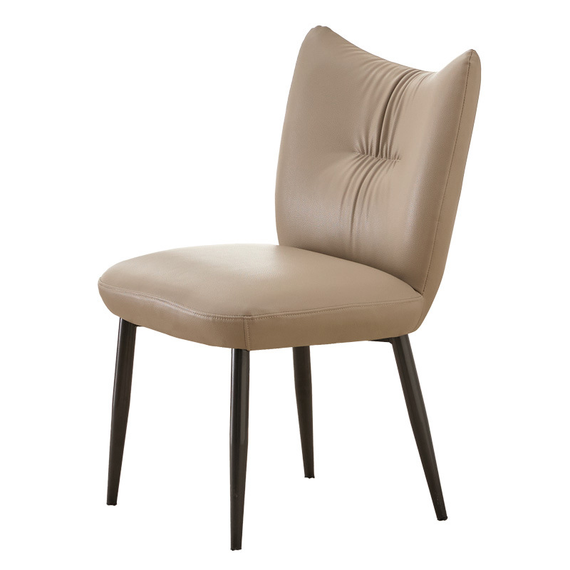 Silla de comedor de lujo ligero de alta calidad confortable silla de comedor de sala de estar moderna silla de hotel silla de negociación silla de comedor de balcón casual