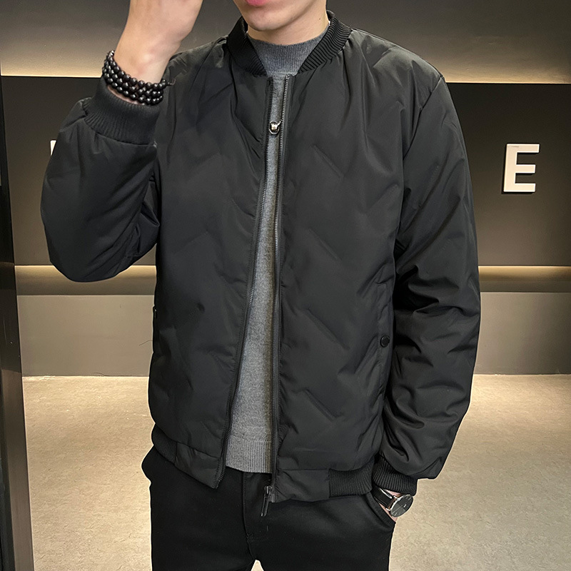 Chaqueta casual para hombre invierno nuevo pato blanco abajo deportes más tamaño suelto ligero caliente chaqueta a prueba de frío al por mayor