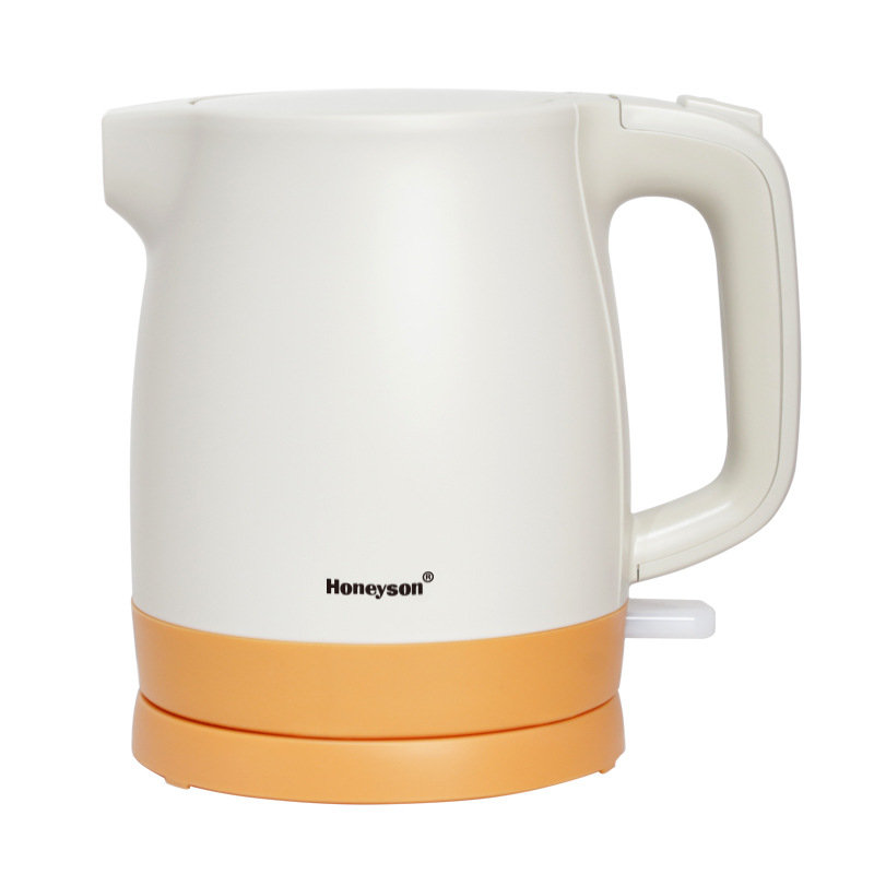 Hotéis Honeyson hervidor eléctrico de acero inoxidable de doble capa de hervidor de agua 0.8L anti-seco quemado apagado automático image 7