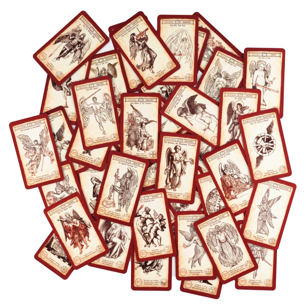 Angel's Invoca Tarot Tarot Solomon Waite Sister Brand Angel Evoking Tarot