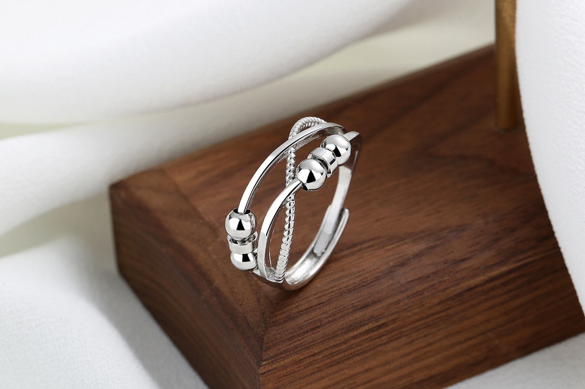 Simple Style Geometric Copper Rings 1 Piece