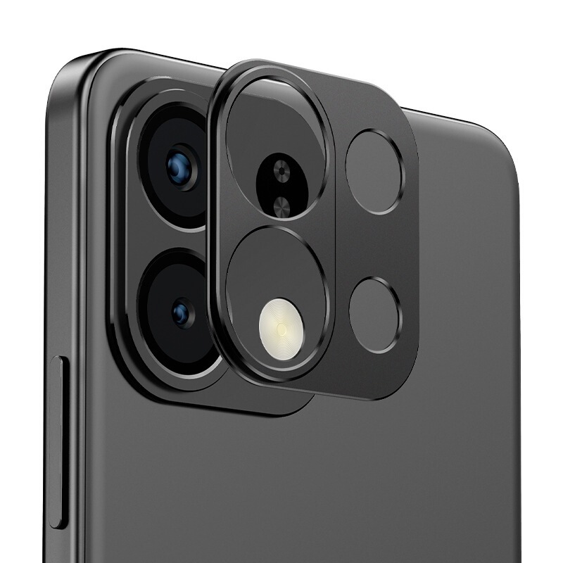 OPPO K12s レンズフィルム K13 金属中空レンズフレームつや消しレンズリングカメラ保護カバーリングセットに適しています。|undefined