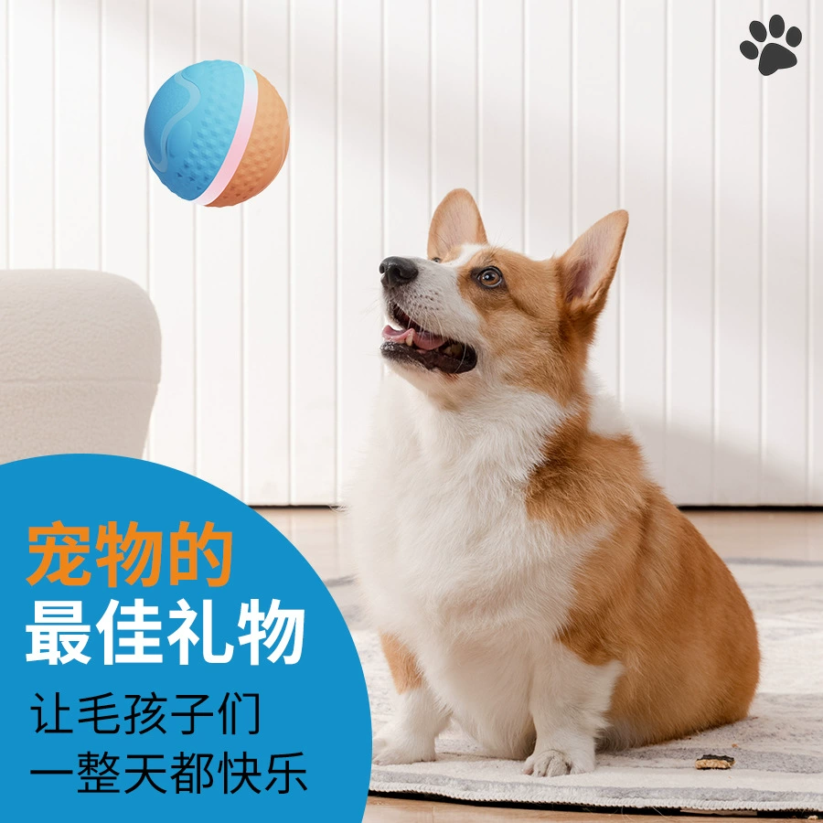 Temu Популярная игрушка для собак мяч для самостоятельного снятия Привет душная забавная собака универсальная устойчивая к укусам игрушка умный автоматический мяч для выгула собак