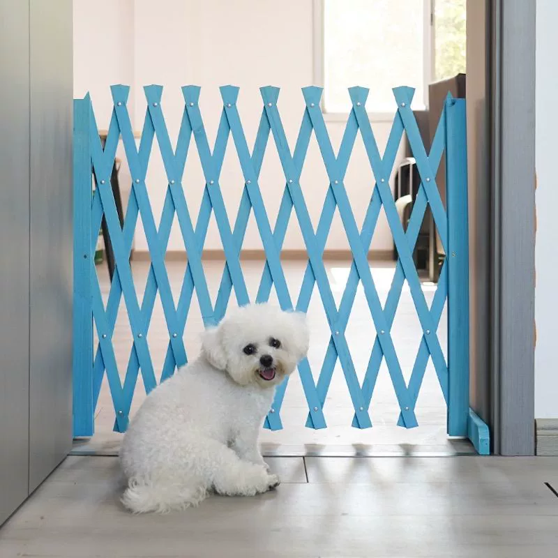 Выдвижной забор для собак из цельного дерева с подножными столбиками, решеткой для балкона, подставкой для цветов, забором для открытого двора.