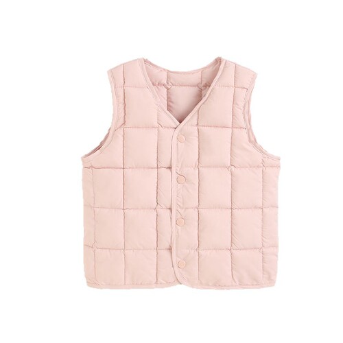 Autumn and Winter Comfortable and Versatile Vests for Boys and Girls, Children and Babies, Innerwear Lightweight Cardigan, Winter 2304