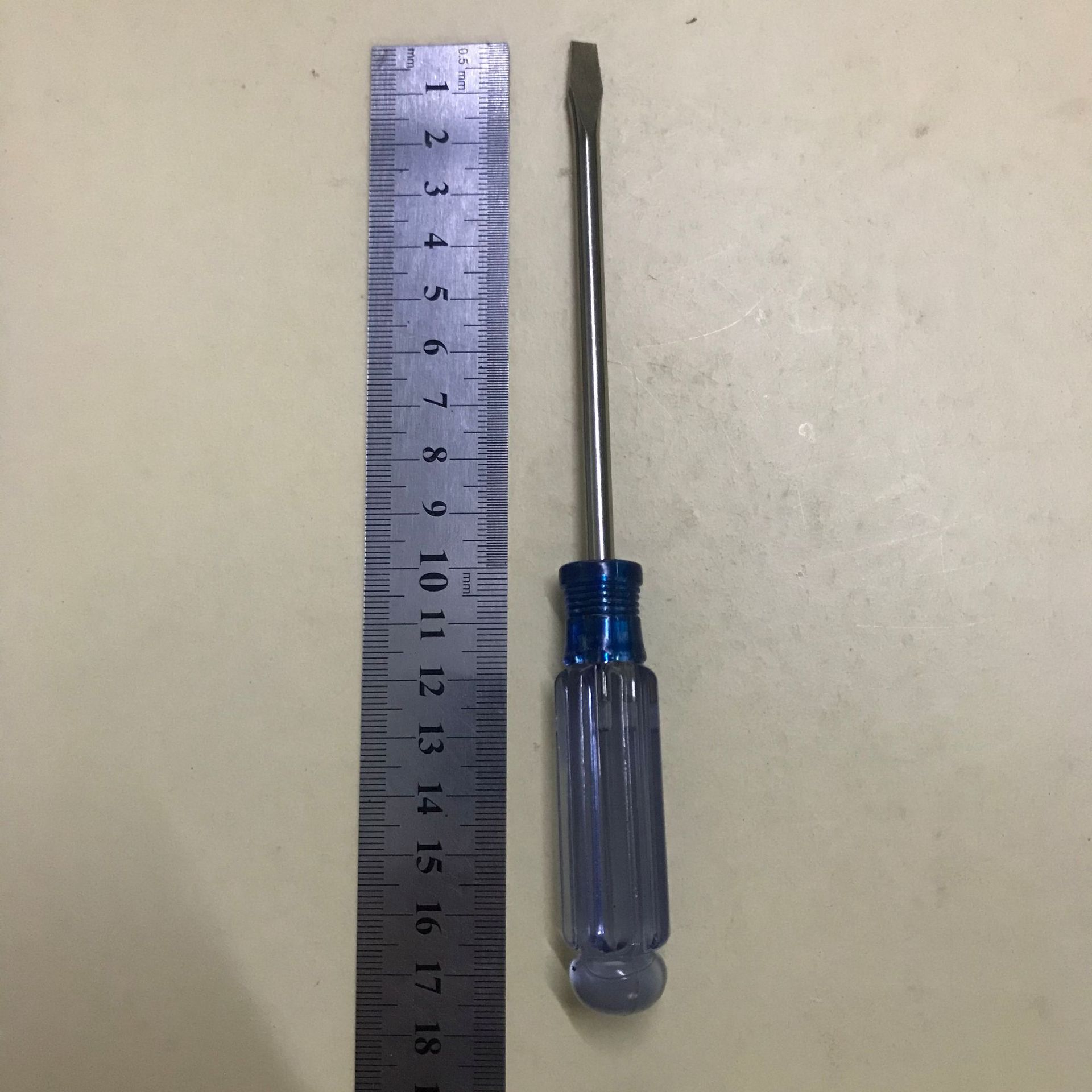 Fabricante de cristal lote destornillador transparente destornillador azul destornillador barato destornillador Cruz