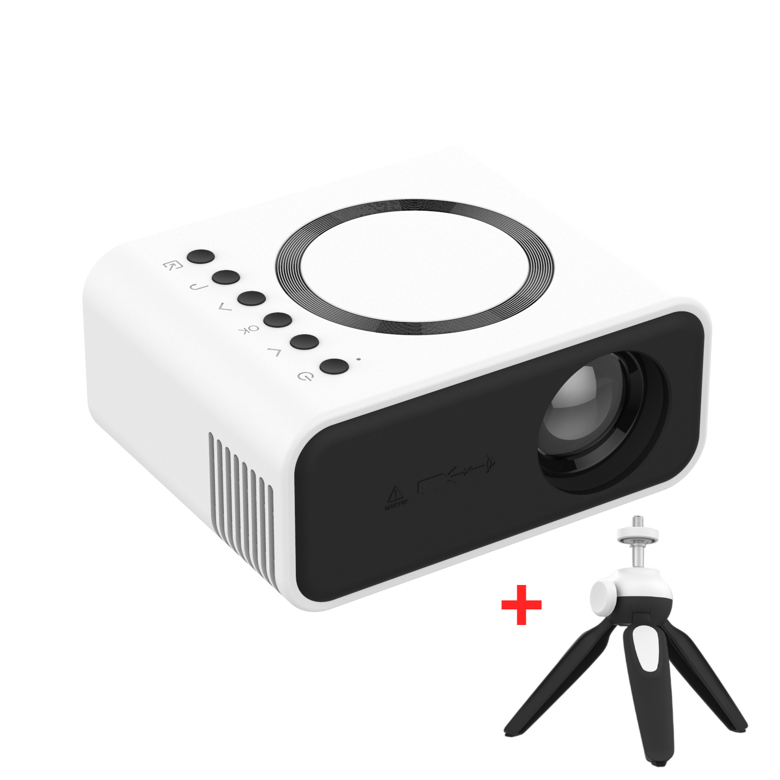 Comercio exterior transfronterizo YT300 hogar portátil mini proyector en miniatura pequeño hogar teléfono móvil inalámbrico proyector