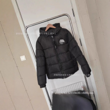 秋冬上新连帽加厚外套羽绒服鹅牌经典百搭面包服男装外穿上衣