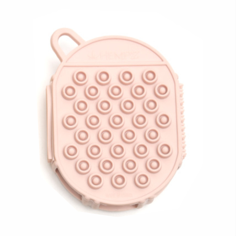 Pein de baño de masaje especial para mascotas para uso seco y húmedo para limpiar el cuero cabelludo, goteo de agua para masaje de cabello, pein de silicona para lavar el cabello