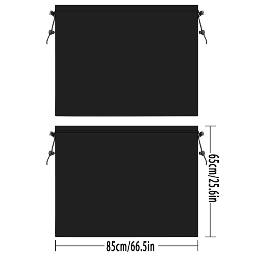 Cross-Border Car Front and Rear Partition Privacy Curtains, In-Car Baby Car Drawstring Curtains, Car Sunshade Curtains