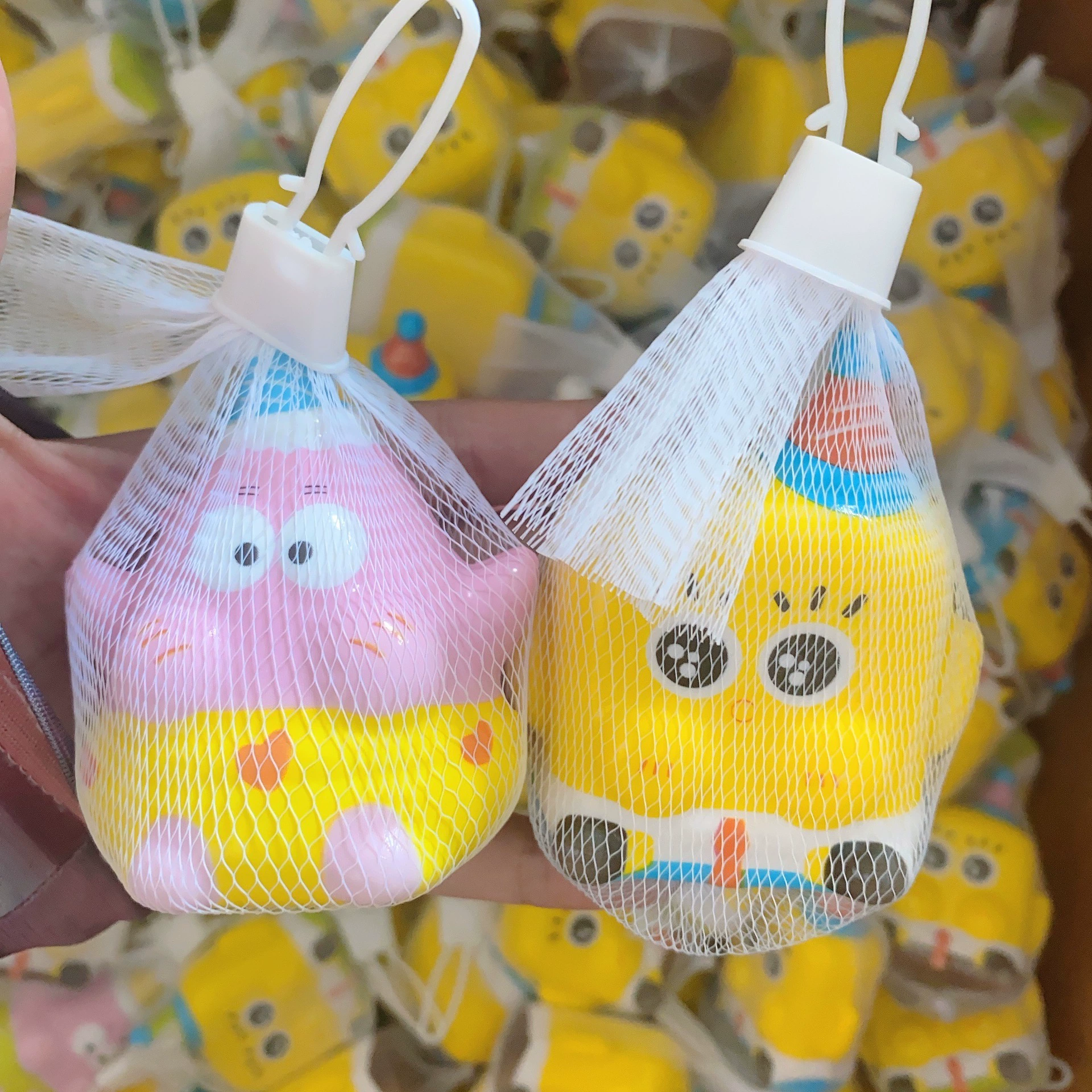 Губка Боб Сквидвард Сквиши игрушка для снятия стресса медленный отскок мультяшная фигурка подвесная кукла ручной работы