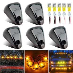 Suitable for Ford F-250 F-350 Roof Light Logo Light Off-Road Vehicle Modified Roof Warning Light Signal Light