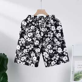 夏季新款美式短裤男潮牌薄款设计感小众宽松大码运动休闲五分裤子